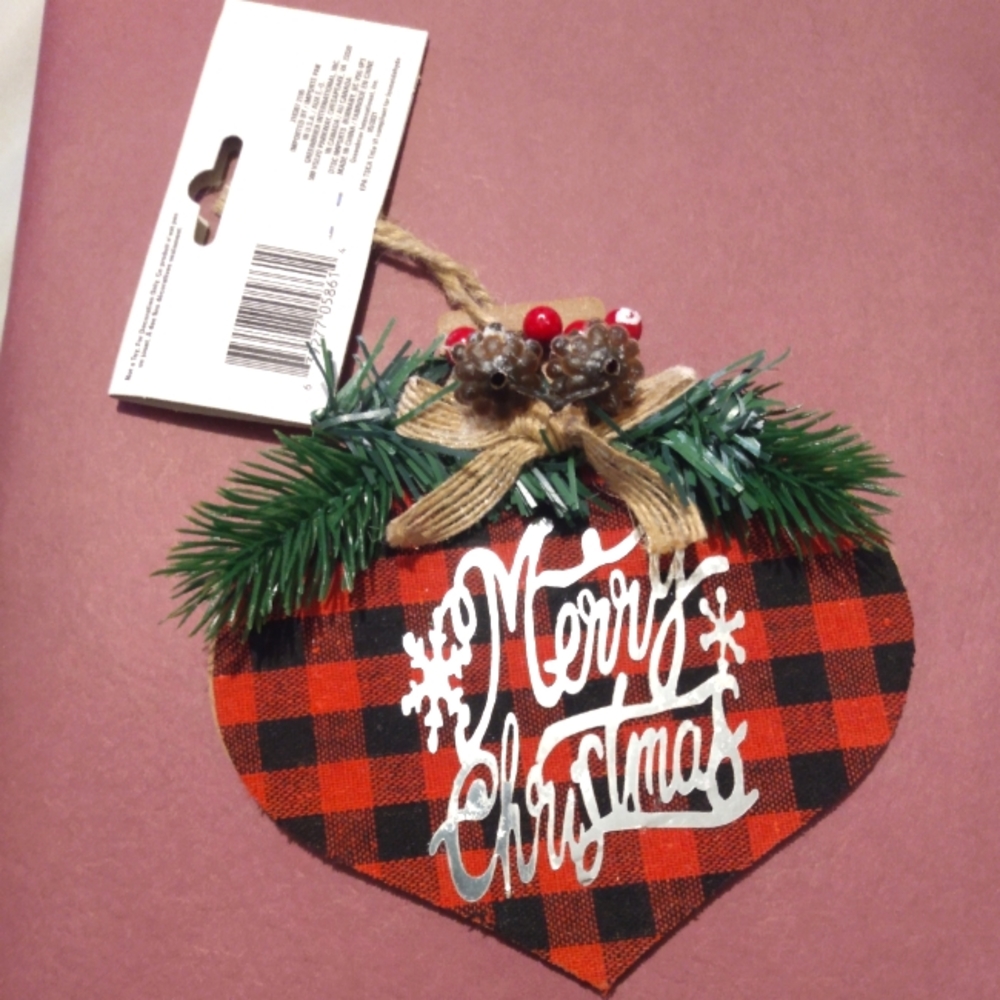 2/$15 Merry Christmas Wall or Door Decor